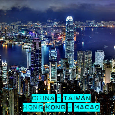 China - Hong Kong - Taiwán - Macao. Información para el viajero
