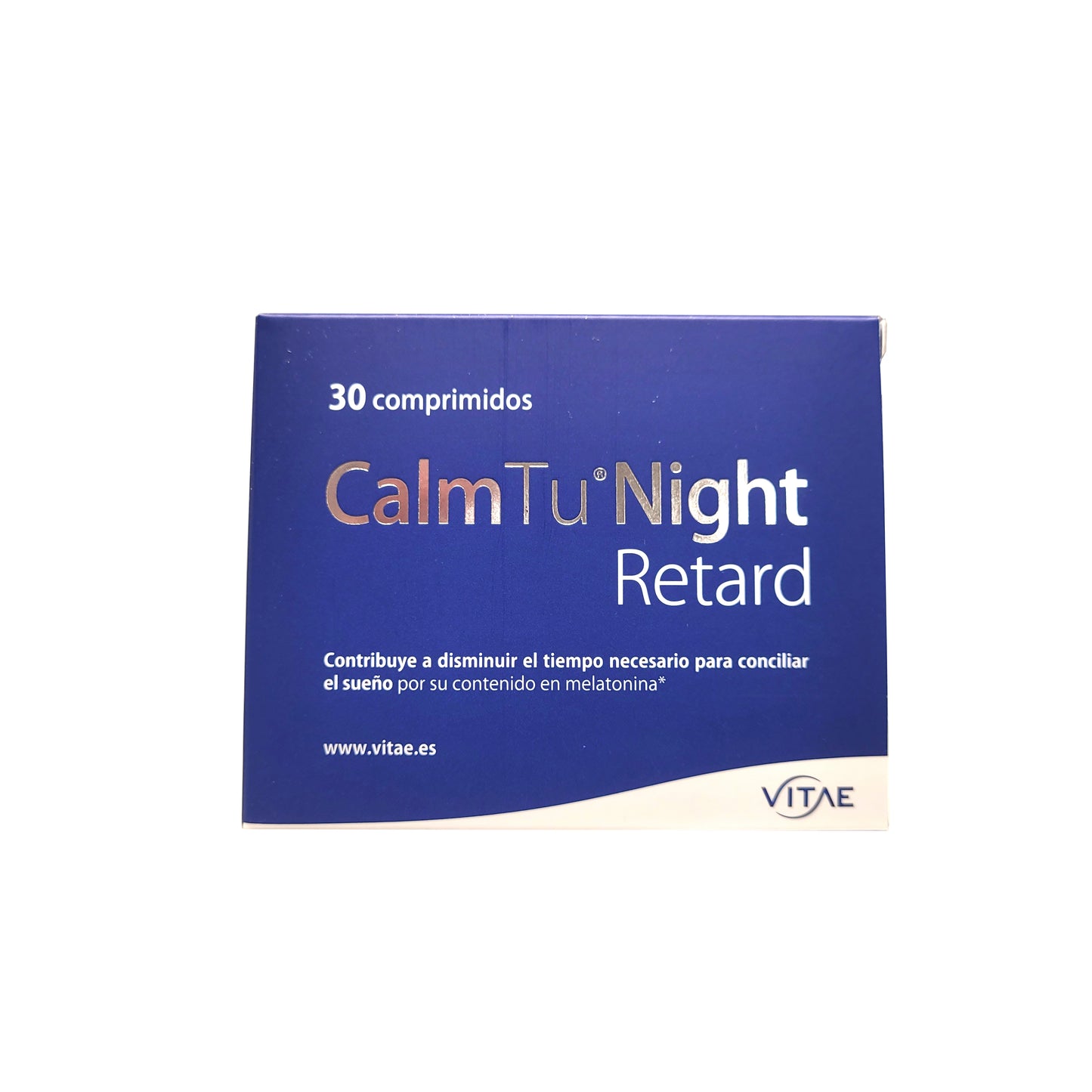 CalmTu Night Retard. Disminuye tiempo para conciliar el sueño y evita despertares nocturnos. 30 comprimidos.